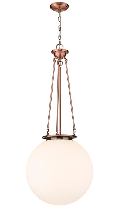 Innovations - 221-1P-AC-G201-18 - One Light Pendant - Essex - Antique Copper