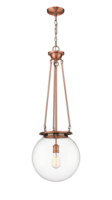 Innovations - 221-1P-AC-G202-14 - One Light Pendant - Essex - Antique Copper