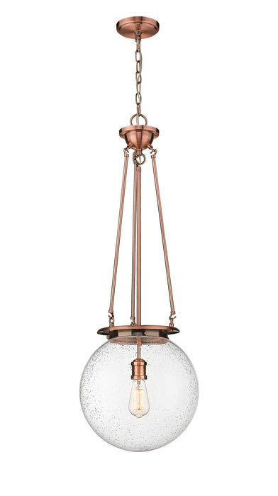 Innovations - 221-1P-AC-G204-14 - One Light Pendant - Essex - Antique Copper