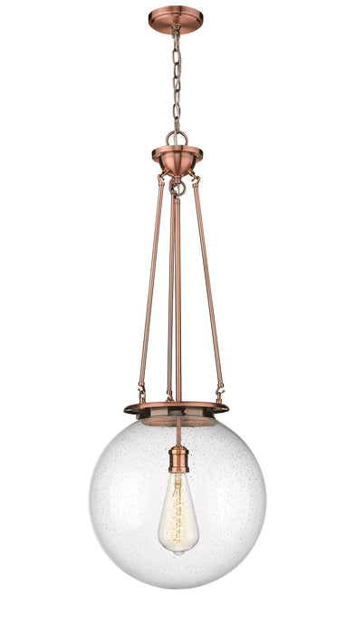 Innovations - 221-1P-AC-G204-16 - One Light Pendant - Essex - Antique Copper