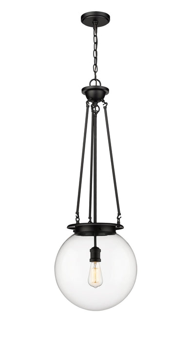 Innovations - 221-1P-BK-G202-14 - One Light Pendant - Essex - Matte Black