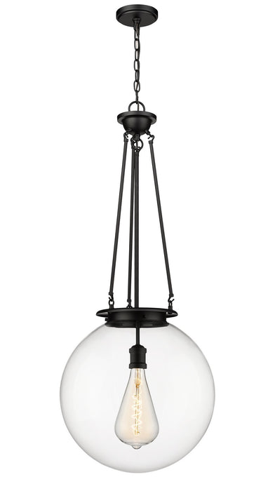 Innovations - 221-1P-BK-G202-18 - One Light Pendant - Essex - Matte Black