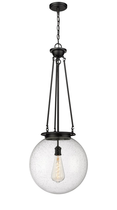 Innovations - 221-1P-BK-G204-16 - One Light Pendant - Essex - Matte Black