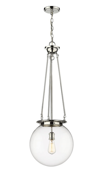 Innovations - 221-1P-PN-G202-14 - One Light Pendant - Essex - Polished Nickel