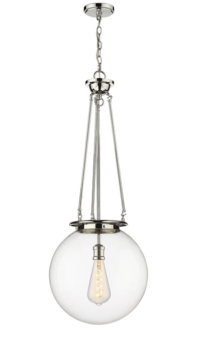 Innovations - 221-1P-PN-G202-16 - One Light Pendant - Essex - Polished Nickel