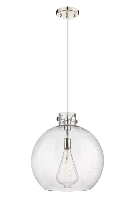 Innovations - 410-1PL-PN-G410-16SDY - One Light Pendant - Newton - Polished Nickel