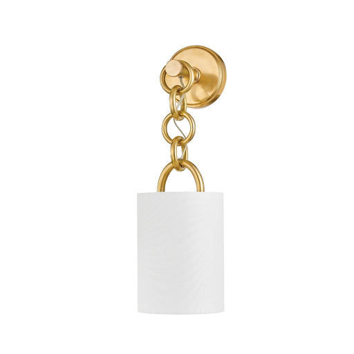 Kansa One Light Wall Sconce Vintage Brass