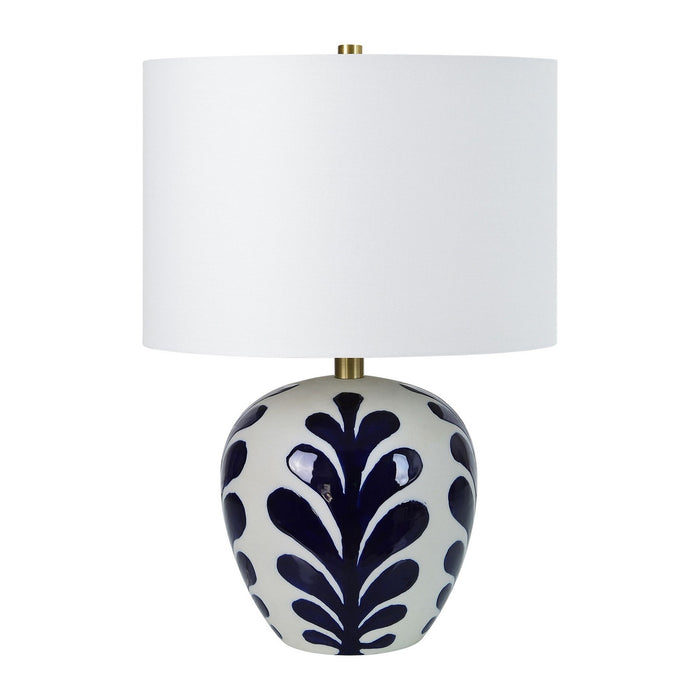 Renwil - LPT1224 - One Light Table Lamp - Darina - Off-White And Navy