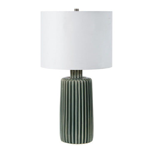 Roza One Light Table Lamp Olive