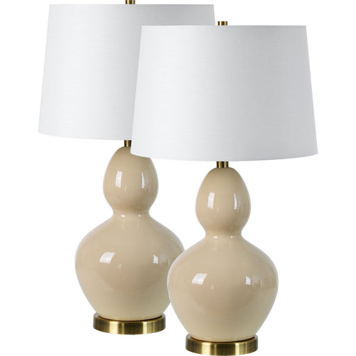 Jesula Table Lamp- Set Cream
