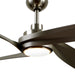 Kuzco Lighting - CF96956-BN - 56 Inch  Ceiling Fan - Horizon - Brushed Nickel