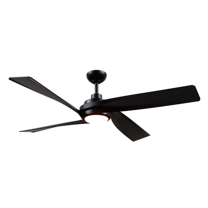Kuzco Lighting - CF96956-MB - 56 Inch  Ceiling Fan - Horizon - Matte Black