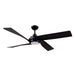 Kuzco Lighting - CF96956-MB - 56 Inch  Ceiling Fan - Horizon - Matte Black