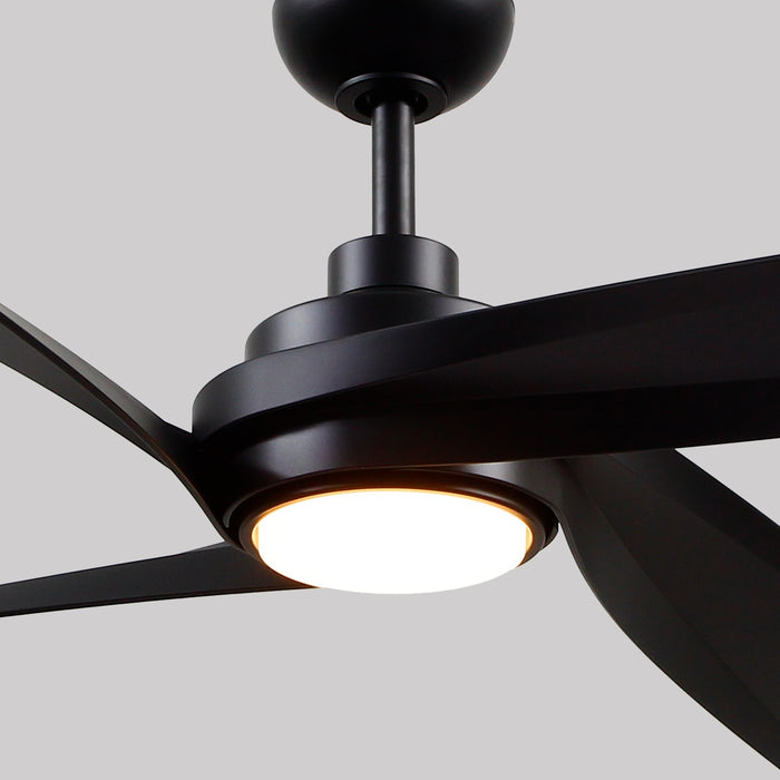 Kuzco Lighting - CF96956-MB - 56 Inch  Ceiling Fan - Horizon - Matte Black