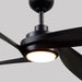 Kuzco Lighting - CF96956-MB - 56 Inch  Ceiling Fan - Horizon - Matte Black