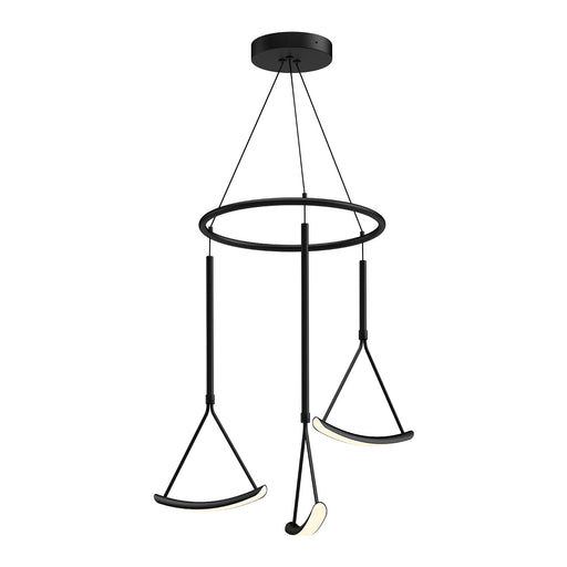 Mobil LED Chandelier Black