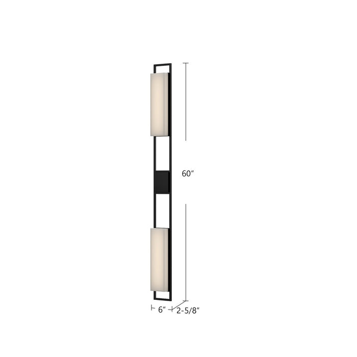 Kuzco Lighting - EW72560-BK - LED Exterior Wall Mount - Aspen - Black