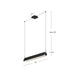 Kuzco Lighting - LP73536-BK/WH - LED Linear Pendant - Phoenix - Black/White