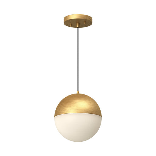 Monae LED Pendant Brushed Gold