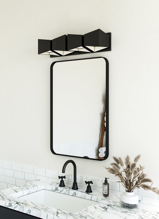 Kuzco Lighting - VL31224-BK/WH - LED Vanity - Cubix - Black/White