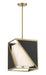 Metropolitan - N7532-726-L - LED Pendant - Aspect - Coal And Soft Brass