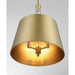 Metropolitan - N7553-695 - Three Light Pendant - Baratti - Soft Brass