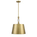 Metropolitan - N7553-695 - Three Light Pendant - Baratti - Soft Brass
