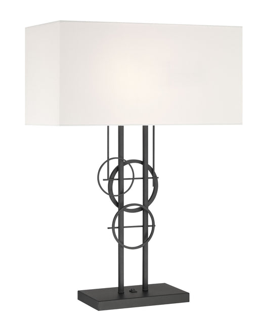 George Kovacs - P5136-066 - Two Light Table Lamp - Tempo - Coal