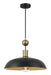 Minka-Lavery - 1996-862 - One Light Pendant - Biloxi - Coal And Weathered Antique Bra