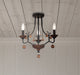Minka-Lavery - 2662-723 - Three Light Semi Flush Mount - Colonial Charm - Old World Bronze