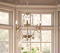 Minka-Lavery - 2663-717 - Three Light Chandelier - Colonial Charm - White Wash