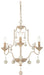 Minka-Lavery - 2663-717 - Three Light Chandelier - Colonial Charm - White Wash