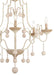 Minka-Lavery - 2665-717 - Five Light Chandelier - Colonial Charm - White Wash