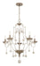 Minka-Lavery - 2665-717 - Five Light Chandelier - Colonial Charm - White Wash