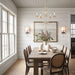 Minka-Lavery - 2665-717 - Five Light Chandelier - Colonial Charm - White Wash