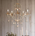 Minka-Lavery - 2665-717 - Five Light Chandelier - Colonial Charm - White Wash