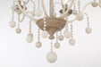 Minka-Lavery - 2669-717 - Nine Light Chandelier - Colonial Charm - White Wash