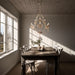 Minka-Lavery - 2669-717 - Nine Light Chandelier - Colonial Charm - White Wash