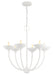 Minka-Lavery - 4716-892 - Six Light Chandelier - Ryton - Plaster White