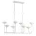 Minka-Lavery - 4718-892 - Eight Light Island Pendant - Ryton - Plaster White