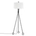 Troy Lighting - PFL2068-FOR - One Light Floor Lamp - Santa Monica - Forged Iron