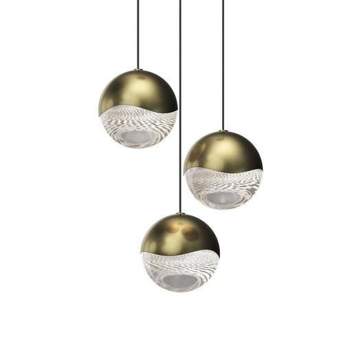 Sonneman - 2914.14-LRG - LED Pendant - Grapes - Brass Finish