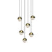 Sonneman - 2915.14-SML - LED Pendant - Grapes - Brass Finish