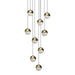 Sonneman - 2916.14-MED - LED Pendant - Grapes - Brass Finish