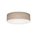 AFX Lighting - ANF1932MB-JT - Three Light Flush Mount - Anton - Jute