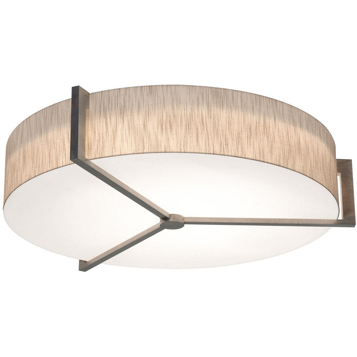 AFX Lighting - APF3044MBWG-JT - Four Light Flush Mount - Apex - Weathered Grey