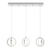 AFX Lighting - LCKP09L30D1SNLNR3 - LED Pendant - Lock - Satin Nickel