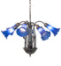 Meyda Tiffany - 11629 - Seven Light Chandelier - Blue