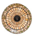 Meyda Tiffany - 17530 - Three Light Pendant - Tiffany Turning Leaf - Mahogany Bronze
