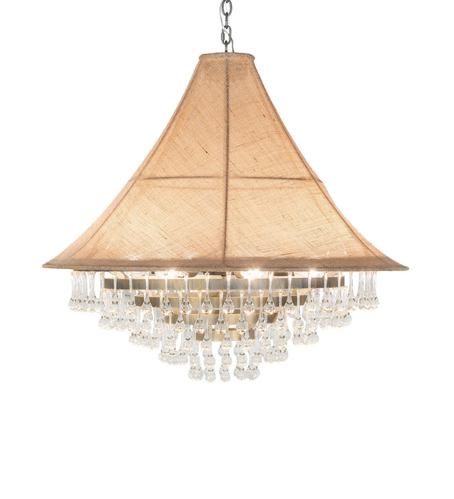 Meyda Tiffany - 242372 - Six Light Pendant - Mosier - Antique Brass